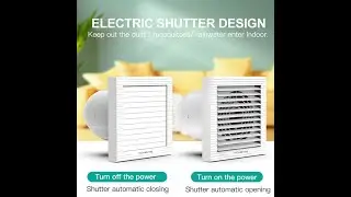 Wall Mounted Bathroom Exhaust Fan