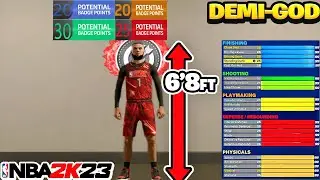 NBA 2K23 BEST SHOOTING GUARD BUILD! 2 WAY SHARPSHOOTER