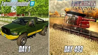 Starting A Farm With $0 And An Old Truck on Stone Valley (Part 3) | Farming Simulator 22 Supercut