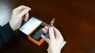 Электроимпульсная зажигалка в подарочной коробке Lighter HL 108