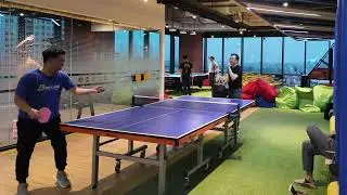 🏓 PINGPONG FUN with huda | Tenis Meja Kantoran