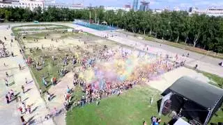 Фестиваль красок Холи ColorFest Екатеринбург 9 августа 2015 года