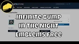 Infinite Bump In The Night Emblem Codes Free