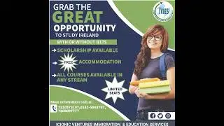 STUDY IN IRELAND WITH FREE ACCOMODATION
