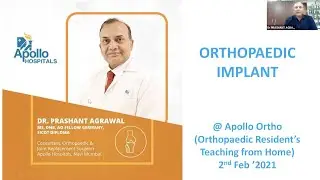 Orthopaedic Implants by Dr Prashant Agrawal