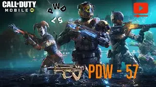 MULTIPLAYER || PDW - 57 | red dot sight 1 ||  CALL OF DUTY Mobile || use headphone