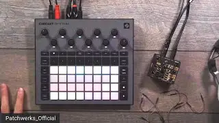 Bastl Kastle Drum meets the Novation Circuit Rhythm