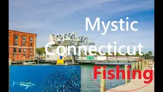 Fishing The Boardwalk At Mystic Connecticut