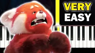 Turning Red - 1 True Love - VERY EASY Piano tutorial