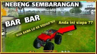 NEBENG SEMBARANGAN !!SQUAD RANKED FREE FIRE I HANYA TERSISA 1 SQUAD LAGI BIAR BOOYAH