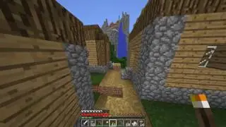 Minecraft Lets Play #7 Hittar En Village