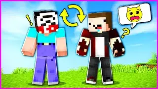 MINECRAFT AS REVERSE MASK VS NOOB !! - Minecraft