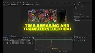 Time remapping and transition tutorial for after effects starters !