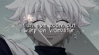 fisheye zoom out warp on videostar ( ae like )