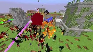 Wither storm versus village 2