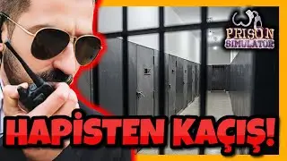 Hapisten kaçmaya çalıştı! YAKALADIM!