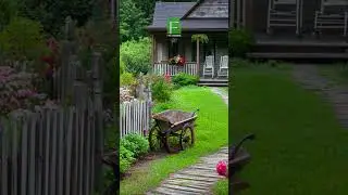 Rustic Frontyard Garden
