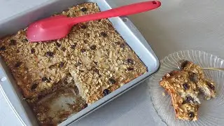 Baked Apple Cinnamon Oatmeal/ No Sugar No Oil/ Easy and Healthy