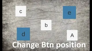 Unity Tutorials - How to change Button position in Unity