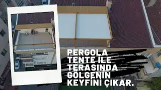 UZAKTAN KUMANDALI PERGOLA TENTE TERAS İÇİN