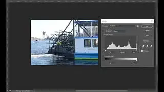 Level adjustment of individual color channels