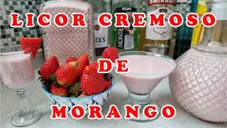 Creamy Strawberry Liqueur (subtitles)