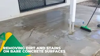 Concrete Pressure Washing