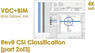 Revit CSI Classification [part 2of3]