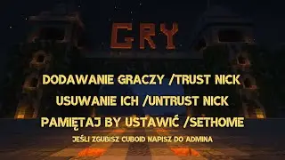 Jak zrobić działkę survival/cuboid na serwerze minecraft joecraft.pl