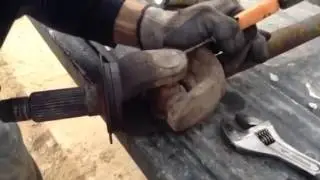 2007 dodge ram 2500 4x4 front ujoint removal