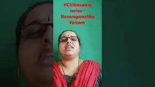 #Chittaswara/Muktayi series - Day 12 - "Navaraga malika Varnam " with Arohana and Avarohana