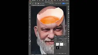 Torn Egg Head Effect in Photoshop 2023 l Photoshop Manipulation l Photo Manipulation