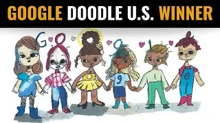 Doodle for Google 2020 Winner Announced | Sharon Sara from Texas Wins the Google Doodle Competition