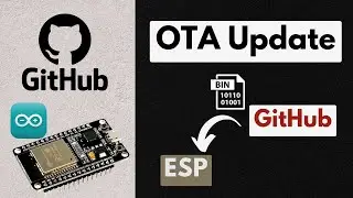 OTA Update ESP using GitHub 
