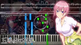 『Playable MIDI / Synthesia Visual』 Gotoubun no Hanayome - Itsutsu-go no Tēma - Kazoku Ai