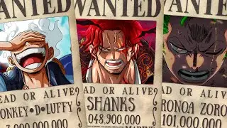 69 Highest ONE PIECE Bounties In 313 Seconds