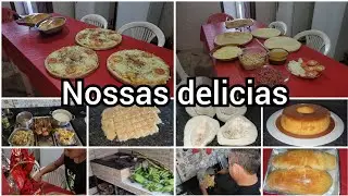 muitas delicias num so video / rotinas de cozinha / meu dia completo