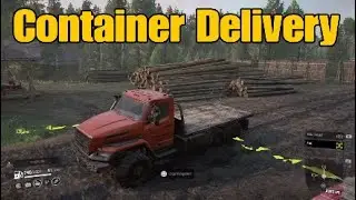 Snow Runner Container Delivery Contest Gold Guide