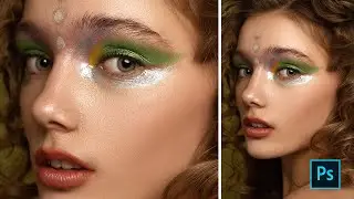 Beauty Portrait Retouch - High End Professional Retouching (Photoshop)