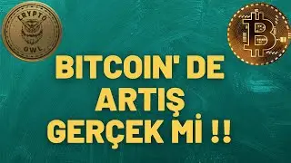 BITCOIN ARTIS GERÇEKMİ !! GRAFİK NE DİYOR ?