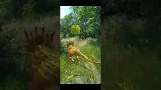 DRAKOCERATOPS NEAR THE TREE 