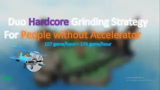 Duo Hardcore Grind without Accelerator (157-174 gems/hour) - Tower Defense Simulator (ROBLOX)