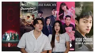 K-DRAMA TRAILERS MARATHON! 🤯| FIRST REACTION! The 8 Show, Heirarchy, Descendants of the Sun …