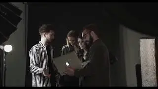 In the photo studio - Digital vs. Film
