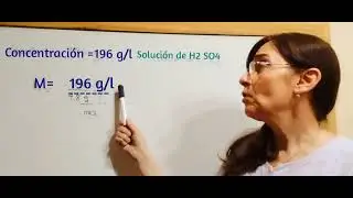 Cómo calcular la Molaridad dada la concentración en gramos por litro de una solución