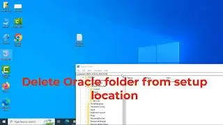 How to Uninstall Oracle 21c from Windows 10 and 11