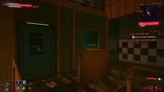 Cyberpunk 2077 Futuristic Door
