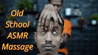 Old School Indian ASMR Head Massage For Deep Sleep | Forehead Tapping And Scratching ASMR