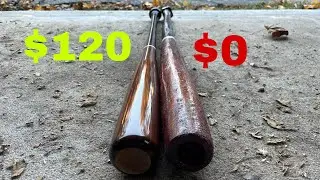 Making a Wooden Baseball Bat With no Power Tools.