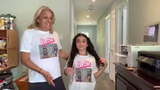 Making Barbie Girl T-shirts #sublimation  #howto #familytime #barbiegirl #familytime